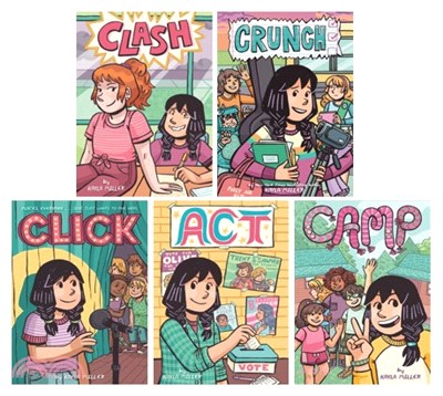 A Click Graphic Novel-Click / Clash / Camp / Act / Crunch (共5本)(平裝本)