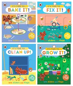 It's Time to... Bake It / Grow It / Clean UP / Fix It - You can do it too, with sliders and flaps (共4本)