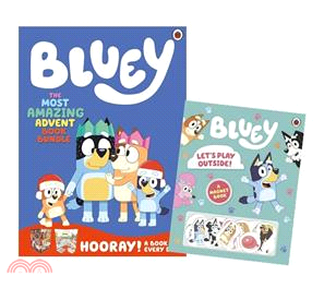 Bluey: The Most Amazing Advent Book Bundle (降臨曆) + Bluey: Let's Play Outside!: Magnet Book (磁鐵書)