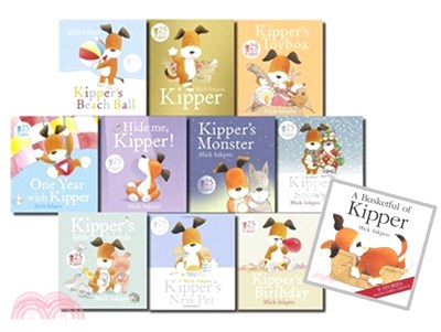 Kipper 10 Copy Ziplock (10平裝套書)+Kipper: Basketful of Kipper 8 Stories (CD合輯)