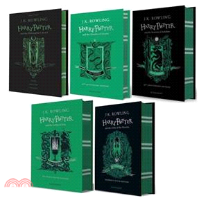 哈利波特20週年史萊哲林學院封面紀念版1-5(精裝本)(全五冊)