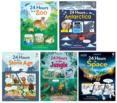24 Hours in Space / Jungle / Stone Age / Antarctica / Zoo (Graphic Novel)(精裝本)