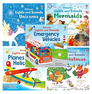 Usborne Lights and Sounds Books (燈光音效書)(共5本)