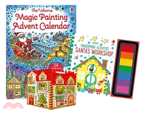 Magic Painting Advent Calendar (水畫冊降臨曆) + Fingerprint Activities Santa's Workshop