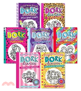 Dork Diaries #8-14 (英國版)(共7本平裝本)