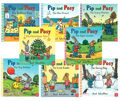 Pip and Posy 英國版硬頁書套書(共8本)