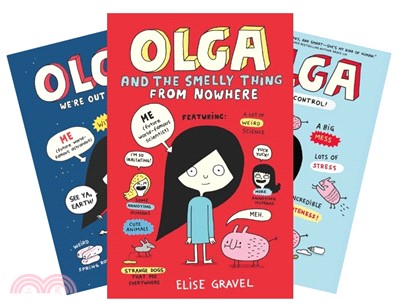 Olga and the Smelly Thing from Nowhere / We're Out of Here! / Out of Control (graphic novel)(英國版)