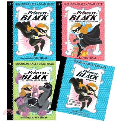 The Princess in Black Books 1-3 有聲書組 (共3本平裝本+1組CD)