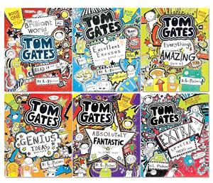 Tom Gates #1-6 (美國版)(平裝本)