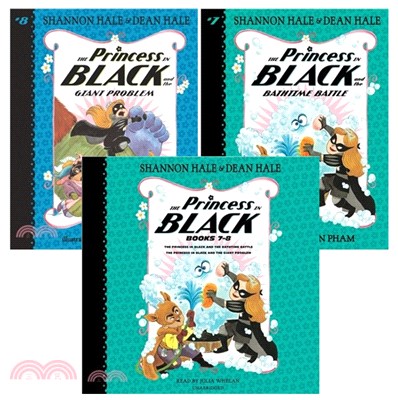 The Princess in Black Books 7-8 有聲書組 (共2本平裝本+1組CD)