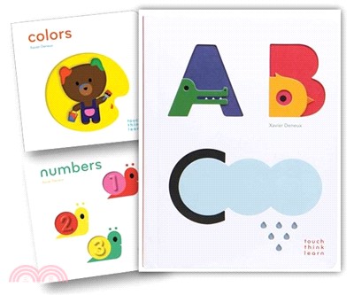 TouchThinkLearn系列幼兒初級認知套書(ABC+Colors+Number)