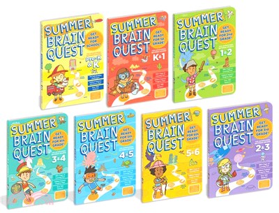 Summer Brain Quest Workbook Pre-K - Grade 6 (共7本平裝本)
