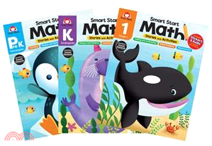 Smart Start: Math Stories and Activities, Grade PreK, K, 1 (附音檔下載連結)(共3本)