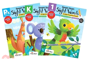 Smart Start: Sight Words, Grade PreK, K, 1 (附音檔下載連結)(共3本)