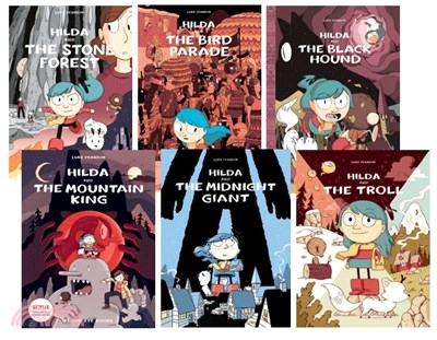 Hilda: Hildafolk Comics #1-6 (共6本)(平裝本)