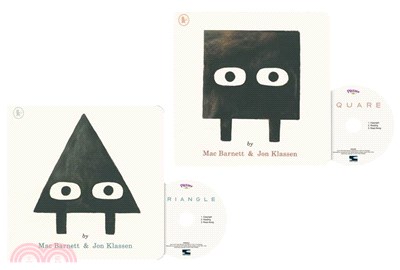 Square/Triange 有聲書套組 (2平裝+2CD)韓國Two Ponds版
