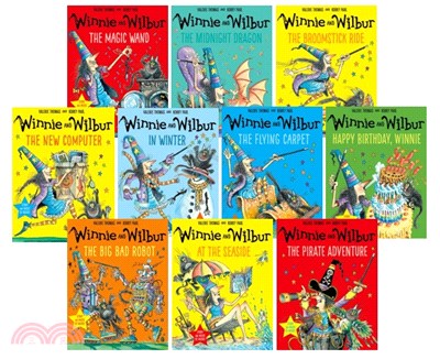 Winnie and Wilbur 經典繪本有聲套書 (10平裝+10CD)