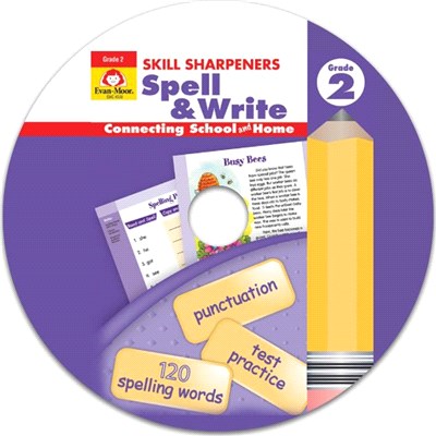 Skill Sharpeners Spell & Write, Grade 2 (CD)