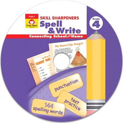 Skill Sharpeners Spell & Write, Grade 4 (CD only)