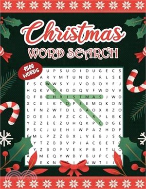 Christmas Word Search Book: Word Find Book for Christmas, Holiday Word Search Books - Christmas Activity Books