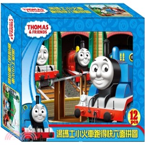湯瑪士小火車跑得快六面拼圖(12粒)(TQ001R)