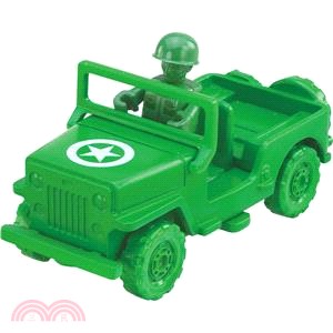 TOMICA玩具總動員NO.05─綠色小士兵&軍事車