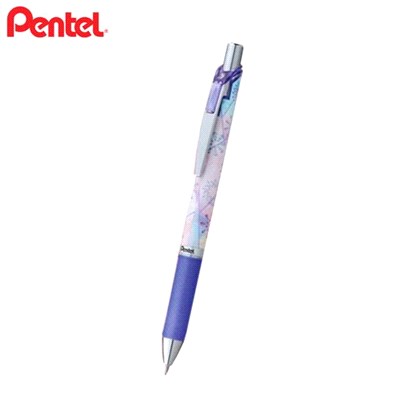 飛龍Pentel 百點 夏柄系列 ENERGEL極速自動鉛筆-煙火