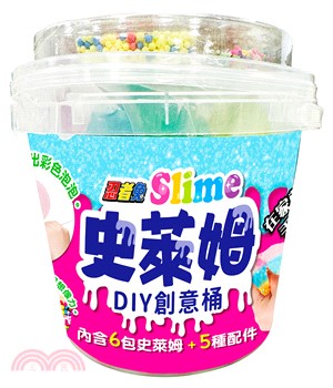 忍者兔 Slime史萊姆DIY創意桶【內含6包史萊姆+5種配件】