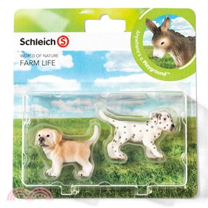 《Schleich》史萊奇模型－小狗組