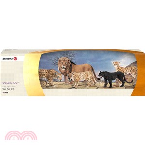 《Schleich》史萊奇模型－獅虎豹動物系列禮盒