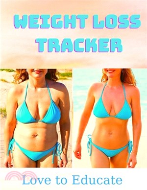 Weight Loss Tracker With Meal Diet Planner - Motivation for Healthy Living, Track Food and Water Intake, Weight Loss Diet Goals and Progress