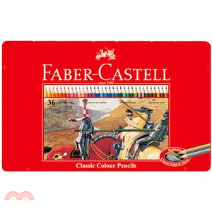 Faber-Castell 輝柏油性色鉛筆36色(鐵4) - 三民網路書店