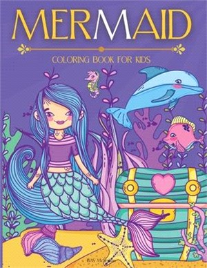 MERMAID Coloring Book For Kids