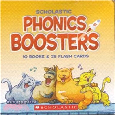 Scholastic Phonics Boosters Box Set (10 Books+1CD)