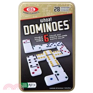 【美國Ideal】經典桌遊系列-骨牌接龍(6點)〈桌上遊戲〉