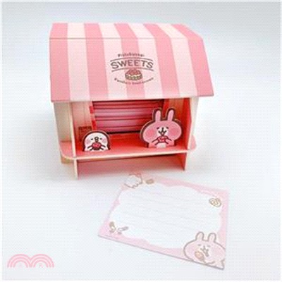 【研達Toy Friend】卡娜赫拉的小動物 便條紙置物盒-甜點屋