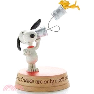 【Hallmark】Snoopy 手工雕塑-傳聲筒