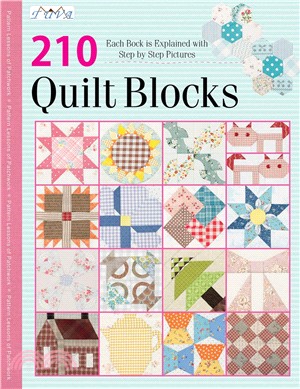 210 Quilt Blocks: Each Bock Is Explained with Step by Step Pictures