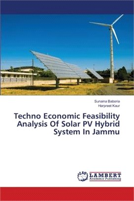 Techno Economic Feasibility Analysis Of Solar PV Hybrid System In Jammu