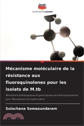 Mécanisme moléculaire de la résistance aux fluoroquinolones pour les isolats de M.tb