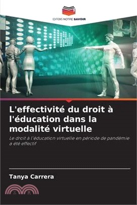 L'effectivité du droit à l'éducation dans la modalité virtuelle