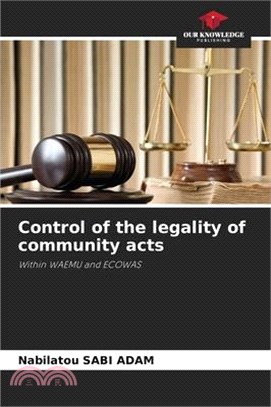 Control of the legality of community acts