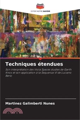 Techniques étendues