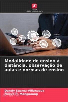 Modalidade de ensino à distância, observação de aulas e normas de ensino