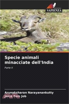 Specie animali minacciate dell'India