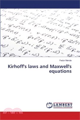 Kirhoff's laws and Maxwell's equations