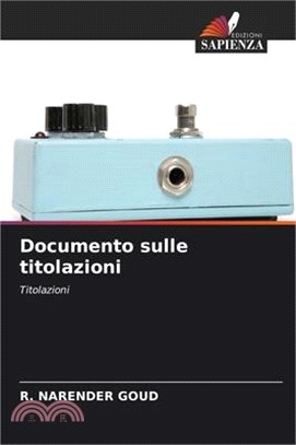 Documento sulle titolazioni