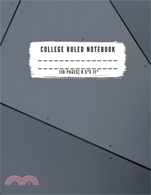 College Ruled Notebook: College Ruled Notebook for Writing for Students and Teachers, Girls, Kids, School that fits easily in most purses and