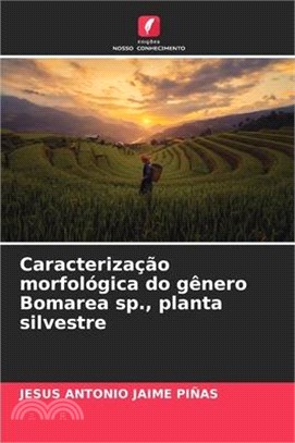 Caracterização morfológica do gênero Bomarea sp., planta silvestre