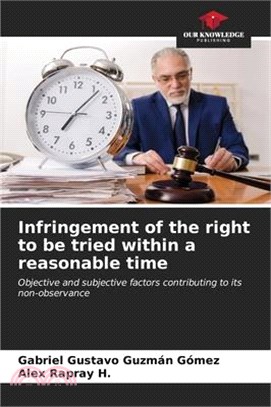 Infringement of the right to be tried within a reasonable time